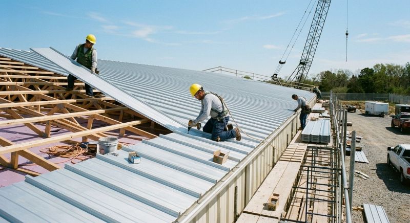 Aluminum Roof Installation in Berlin, MD