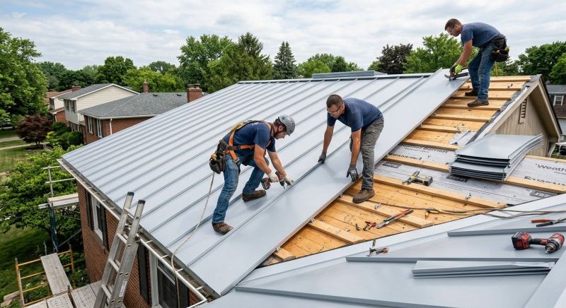 Aluminum Roof Installation in Bethany Beach, DE