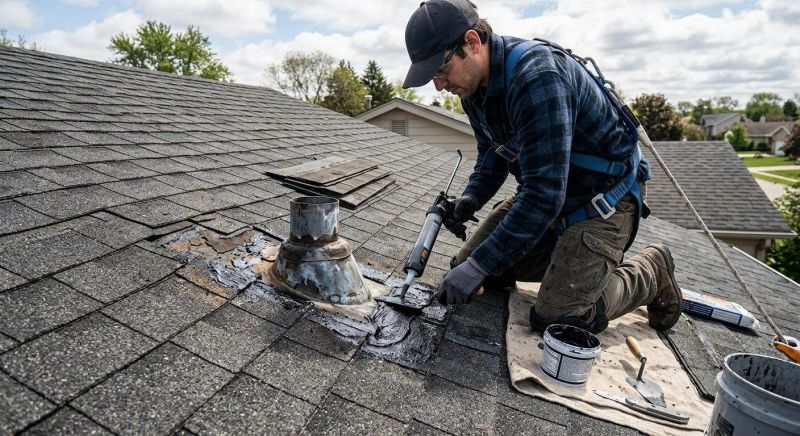 Asphalt Roof Leak Repair in Millsboro, DE