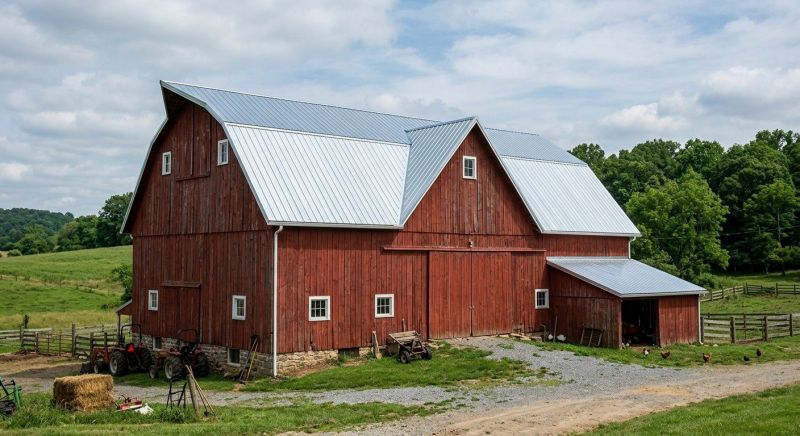 Barn Roof Replacement in Fenwick Island, DE