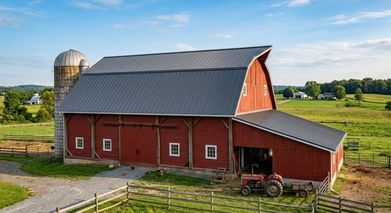 Barn Roof Replacement in Georgetown, DE
