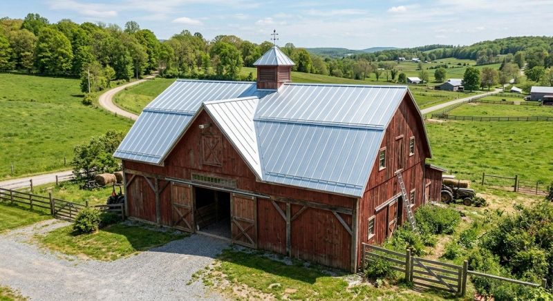 Barn Roof Replacement in Milton, DE