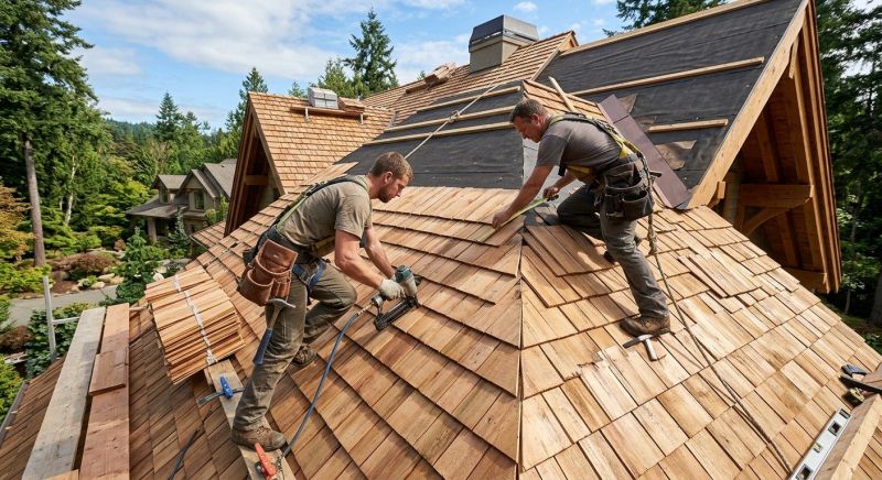 Cedar Roof Construction in Bethany Beach, DE