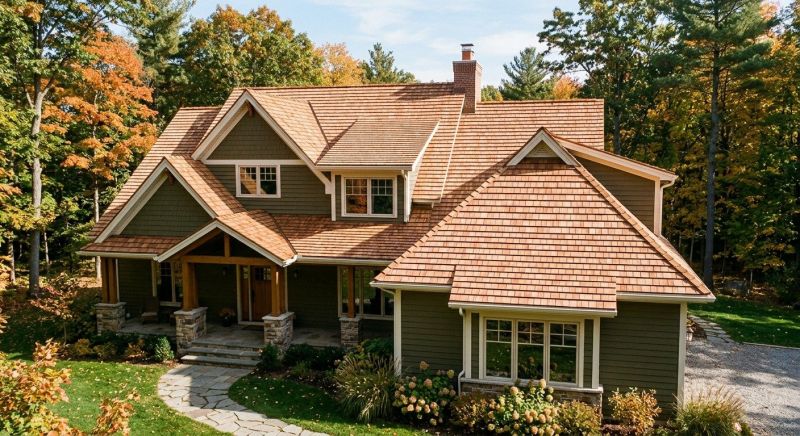 Cedar Roof Construction in Bethany Beach, DE