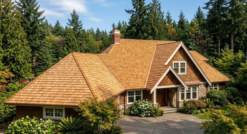 Cedar Roof Installation in Worcester County, MD