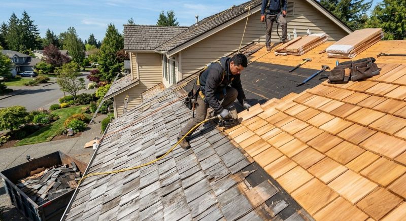 Cedar Roof Replacement in Berlin, MD