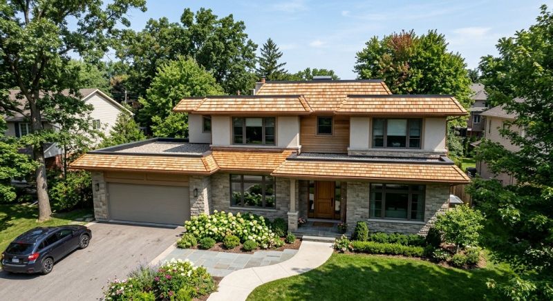 Cedar Shake Roof Construction in Ocean View, DE