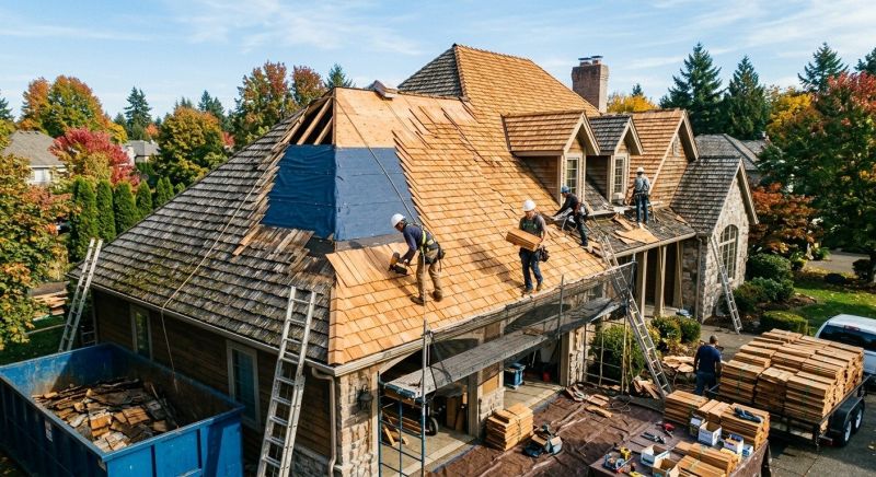 Cedar Shingles Replacement in Georgetown, DE
