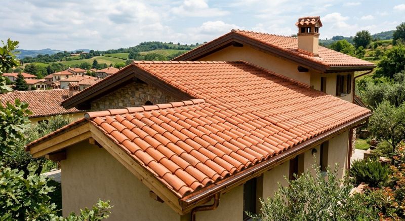 Clay Roof Installation in Berlin, MD