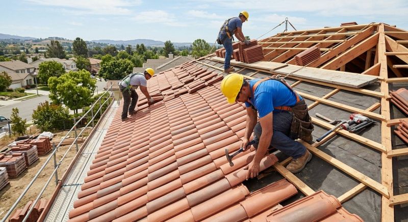 Clay Roof Installation in Bethany Beach, DE