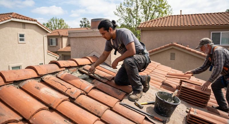 Clay Roof Leak Repair in Bethany Beach, DE