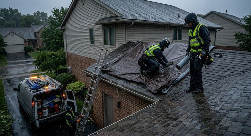 Collapsing Roof Repair in Bethany Beach, DE