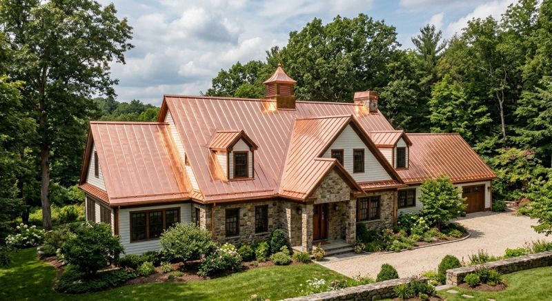 Copper Roof Replacement in Bethany Beach, DE