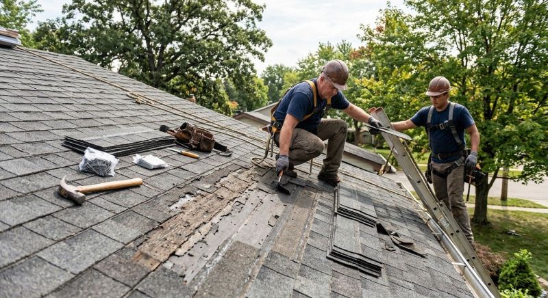 Damaged Roof Repair in Dagsboro, DE