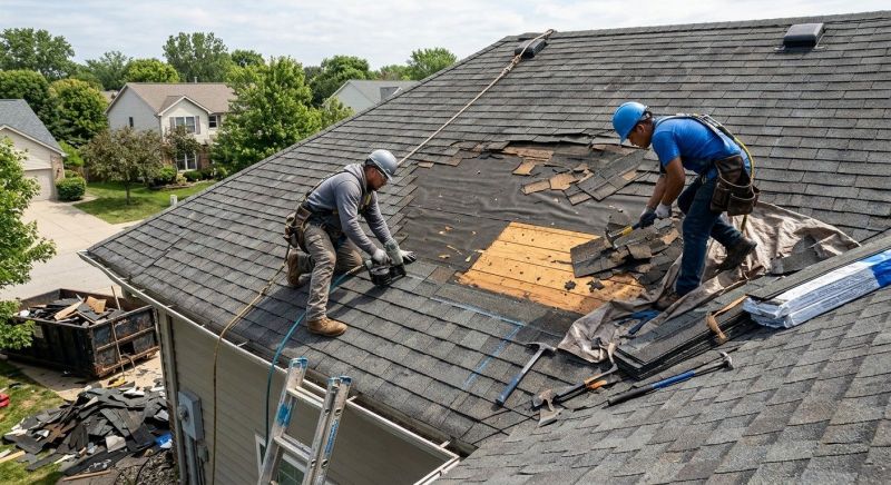 Damaged Roof Repair in Bethany Beach, DE