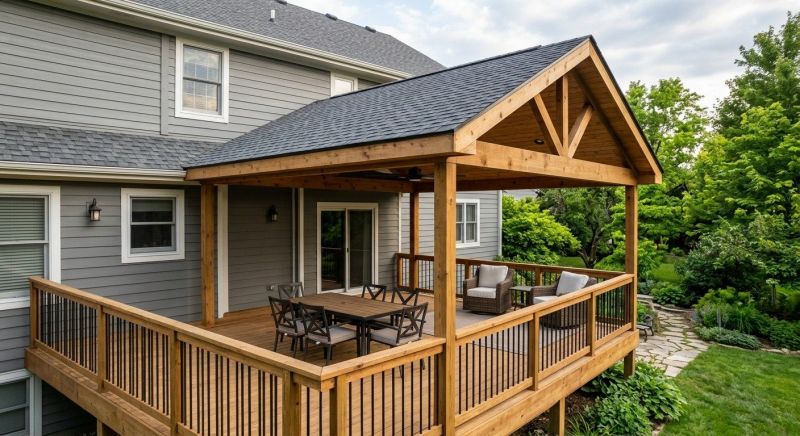 Deck Roof Construction in Bethany Beach, DE