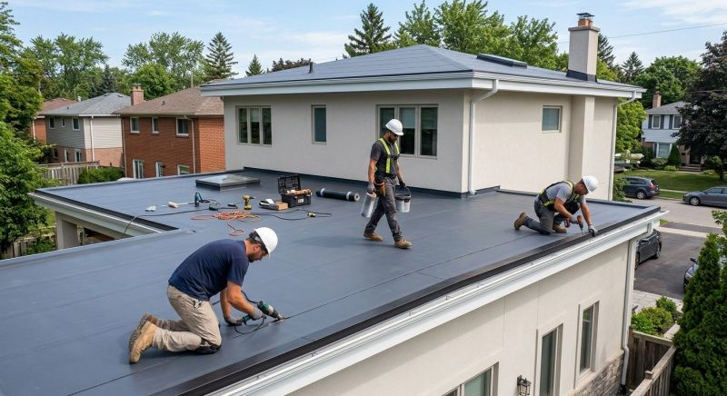 Epdm Roof Installation in Berlin, MD