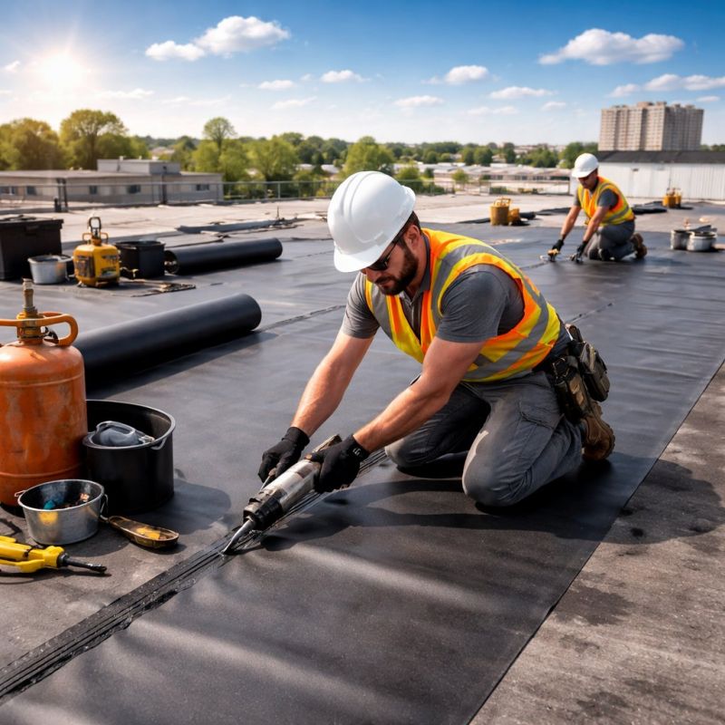 Epdm Roof Installation in Milton, DE