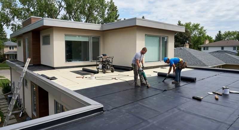 Flat Roof Installation in Dewey Beach, DE