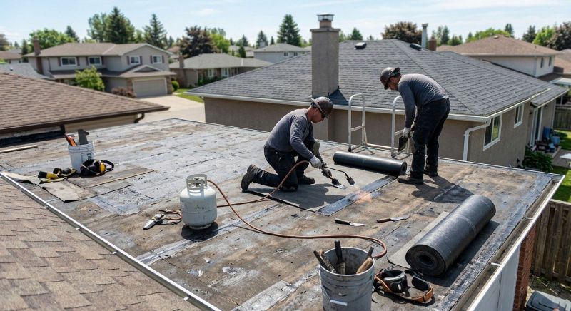 Flat Roof Repair in Bethany Beach, DE
