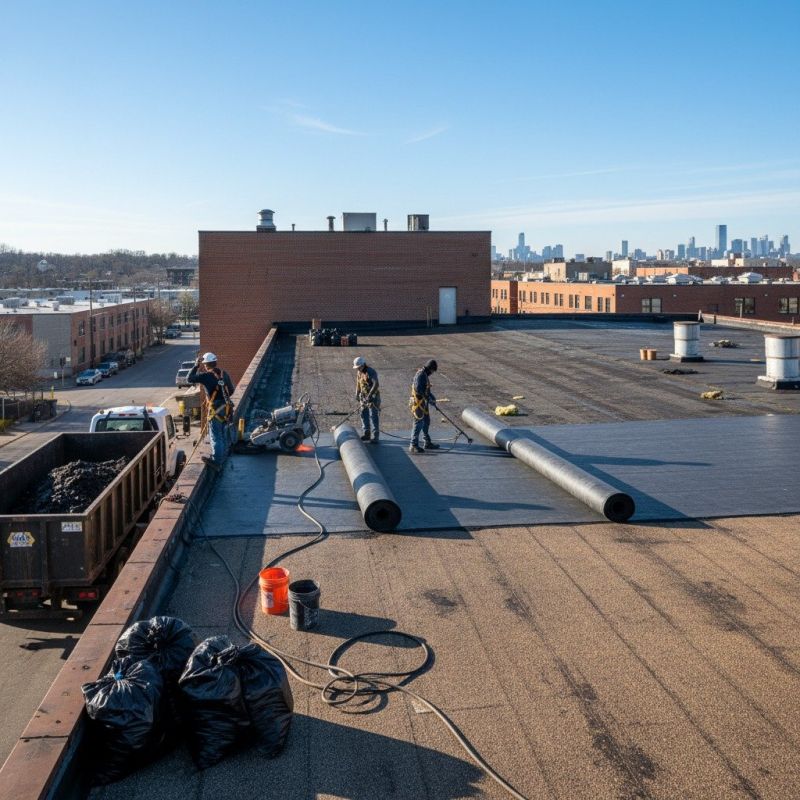 Flat Roof Replacement in Ocean City, MD
