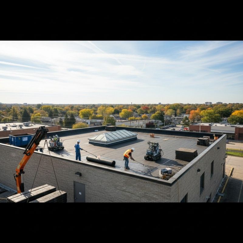 Flat Roof Replacement in Ocean View, DE