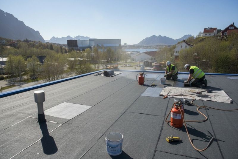 Flat Roof Replacement in Ocean View, DE