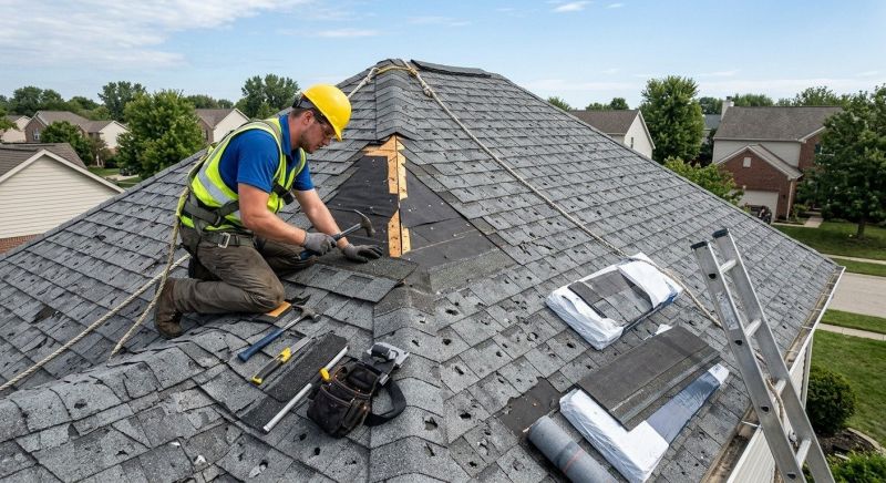 Hail Damage Roof Repair in Dagsboro, DE