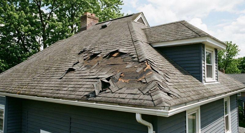 Hail Damage Roof Repair in Millsboro, DE