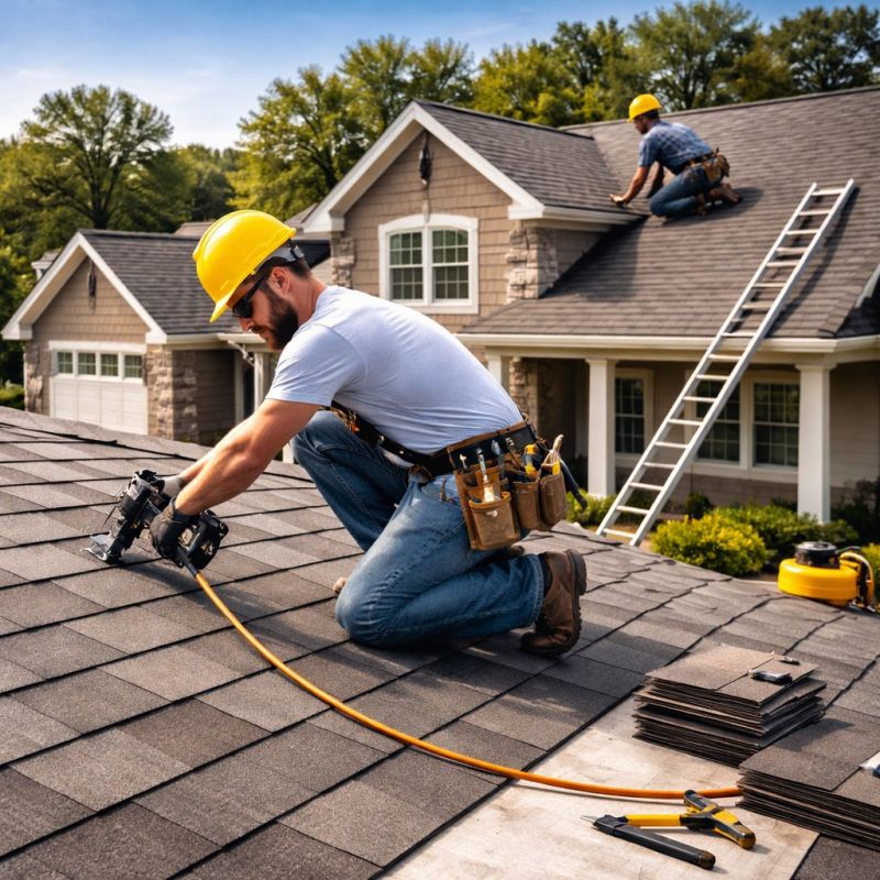 House Roof Installation in Frankford, DE