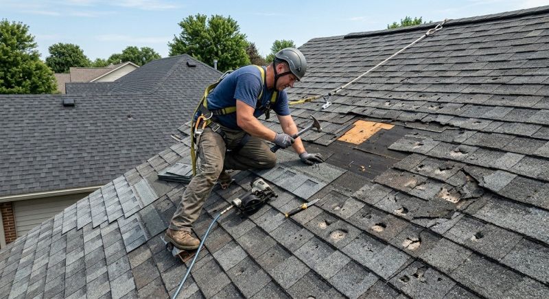 House Roof Repair in Millsboro, DE