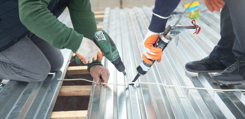 Metal Roof Repair in Ellendale, DE