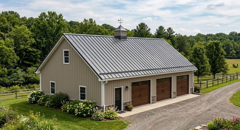 Pole Barn Roof Repair in Ellendale, DE