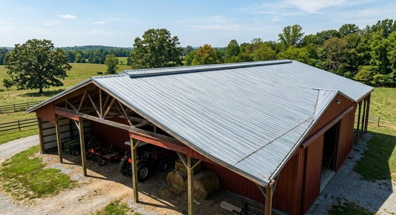 Pole Barn Roof Repair in Worcester County, MD