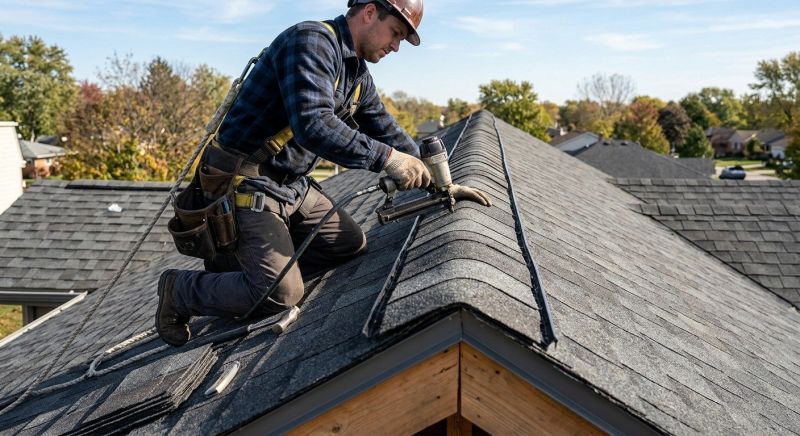 Ridge Cap Repair in Bethany Beach, DE