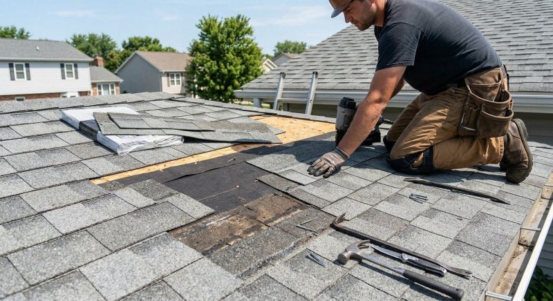 Ridge Cap Repair in Bethany Beach, DE