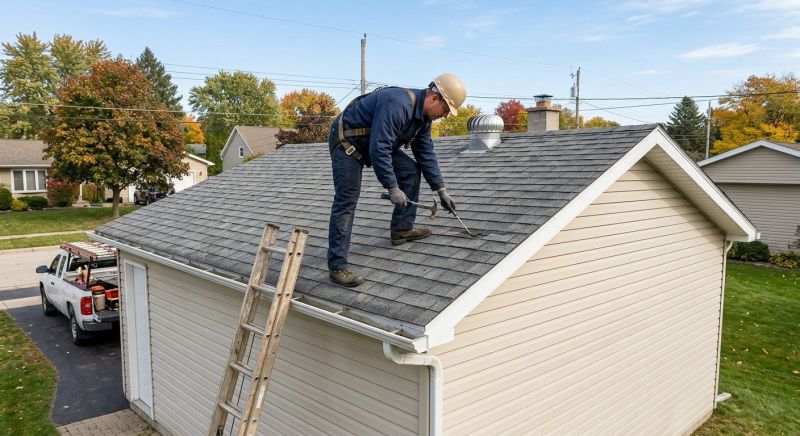 Roof Damage Inspection in Ocean City, MD