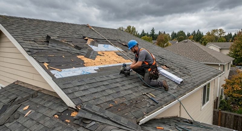Roof Damage Repair in Milton, DE