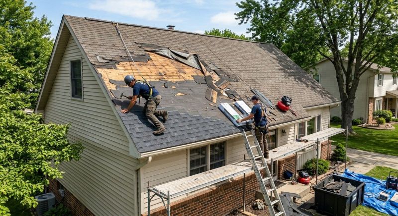 Roof Damage Repair in Ocean City, MD