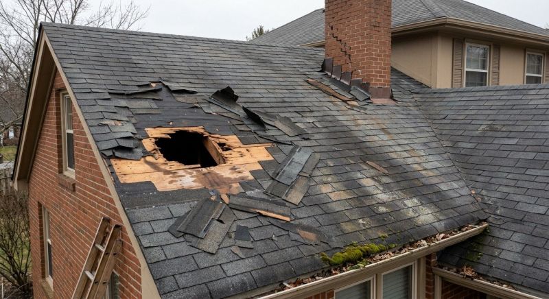 Roof Damage Restoration in Millsboro, DE