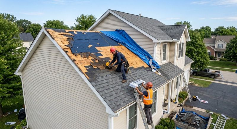 Roof Damage Restoration in Ocean City, MD