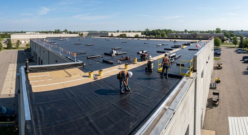 Rubber Roof Installation in Bethany Beach, DE
