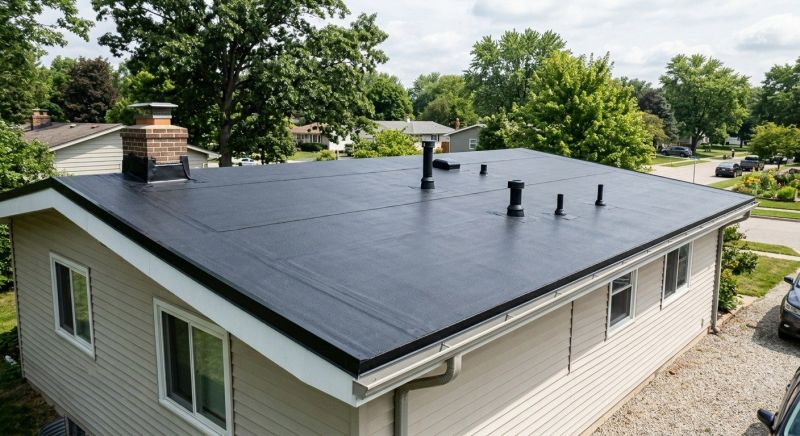 Rubber Roof Installation in Bethany Beach, DE