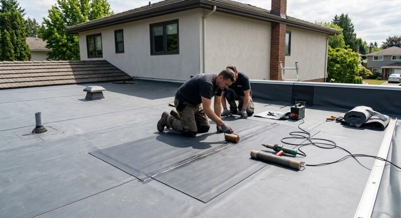Rubber Roof Repair in Selbyville, DE