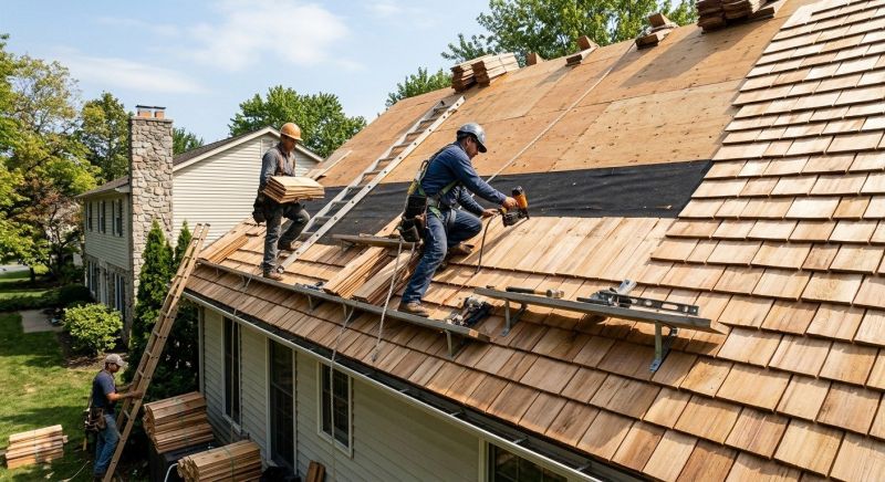 Shake Roof Replacement in Frankford, DE