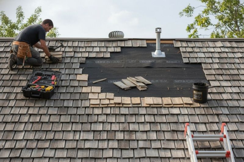 Shake Shingle Repair in Frankford, DE