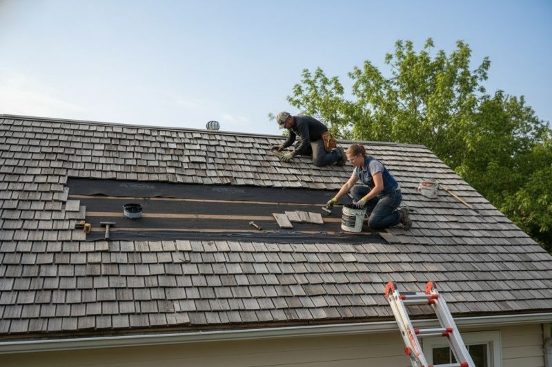 Shake Shingle Repair in Ocean City, MD