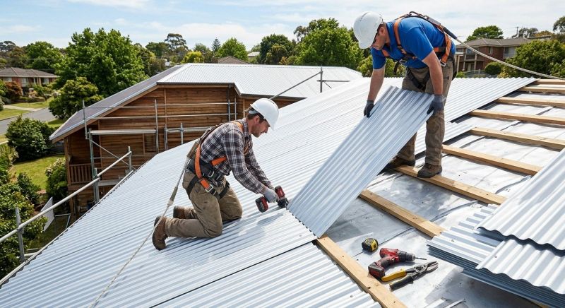 Sheet Roofing Installation in Frankford, DE