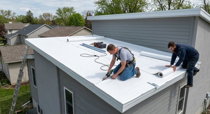 Single Ply Roof Repair in Millville, DE