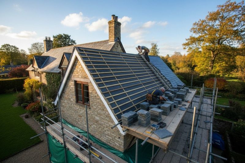 Slate Roof Replacement in Millsboro, DE